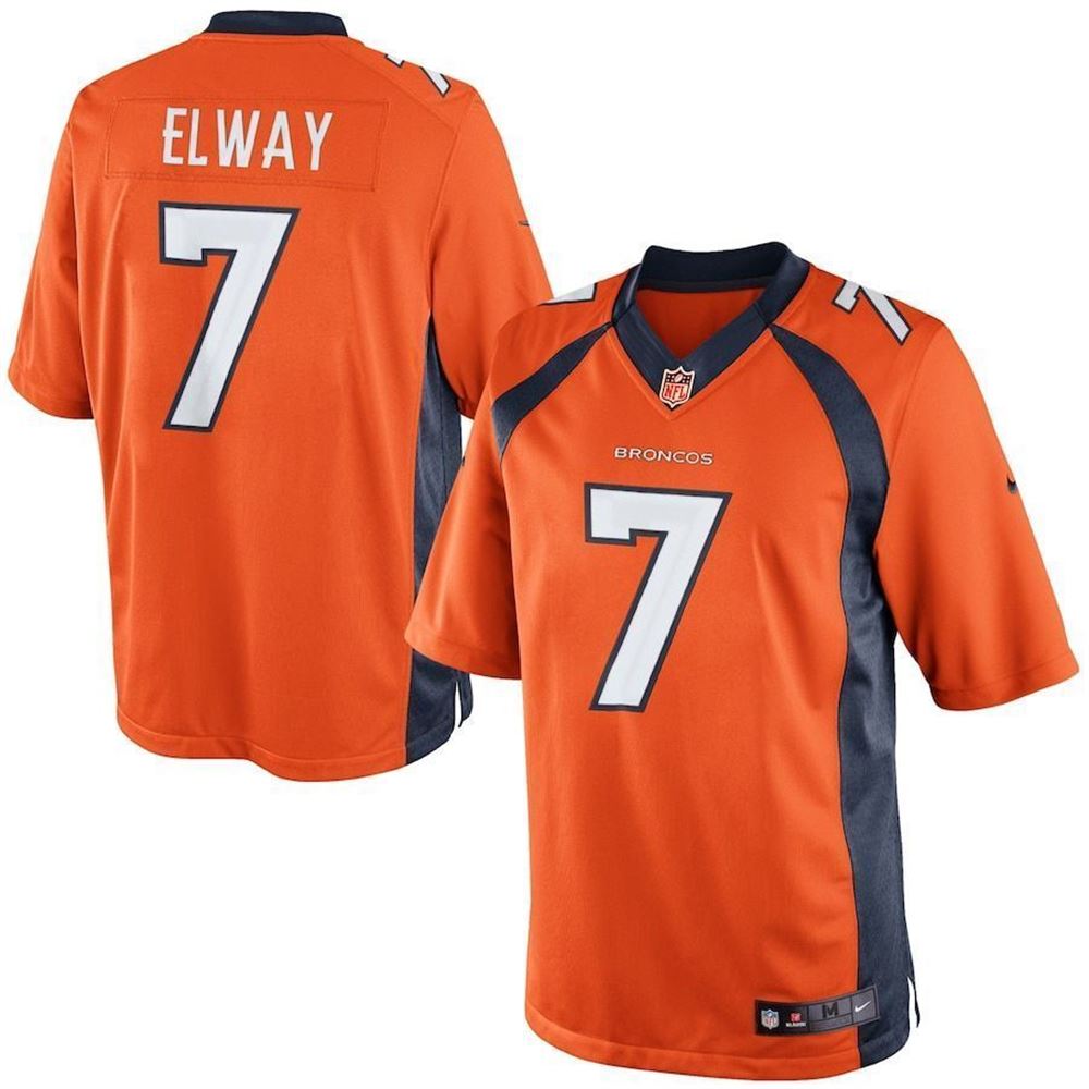 Mens John Elway Denver Broncos Retired Player Jersey