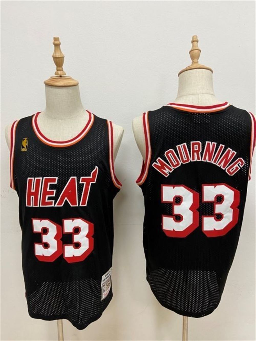 Miami Heat Alonzo Mourning 33 Nba 2020 New Arrival Black Jersey Jersey AllOver Print GRK4w