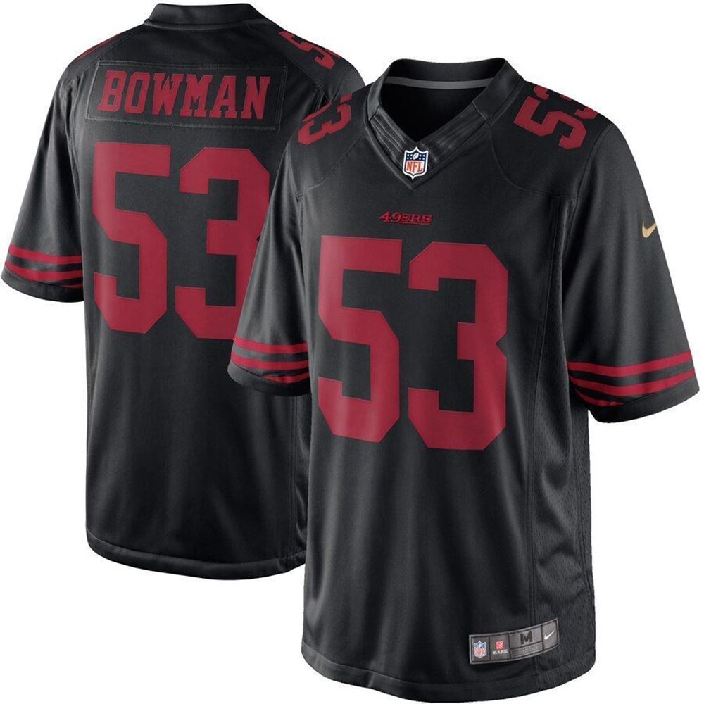 NaVorro Bowman San Francisco 49ers Limited Jersey jersey Black 2021
