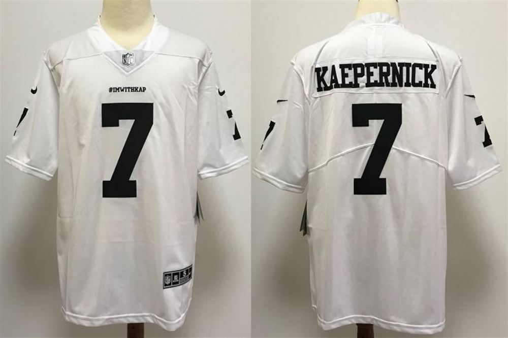 Oakland Raiders Colin Kaepernick 7 Nfl 2021 White Jersey 5gWI5