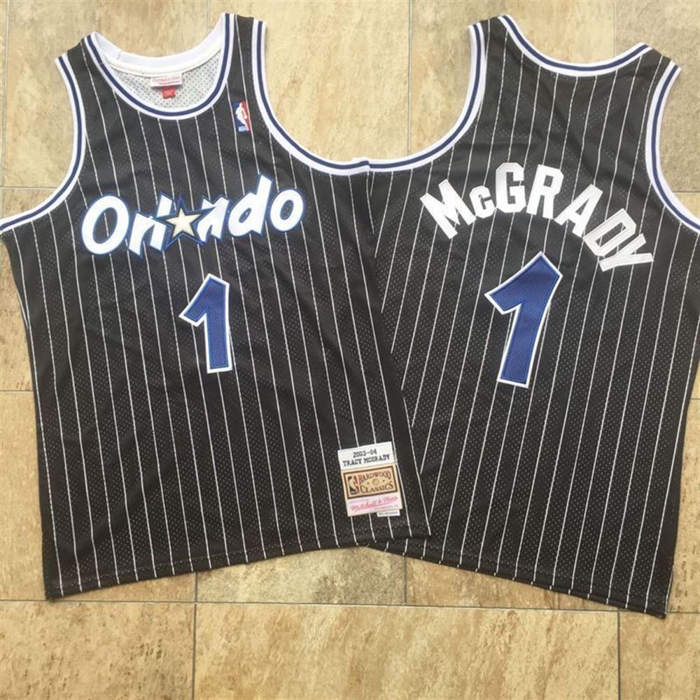 Orlando Magic Tracy McGrady1 NBA Classic Black Jersey jersey ypZNR