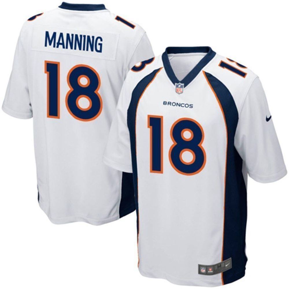 Peyton Manning Denver Broncos Game Jersey jersey White 2021 M2gtD