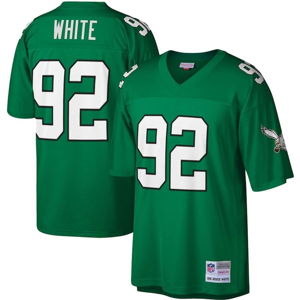 Philadelphia Eagles Reggie White Mitchell Ness Kelly Green Legacy Jersey Gifts For Fans