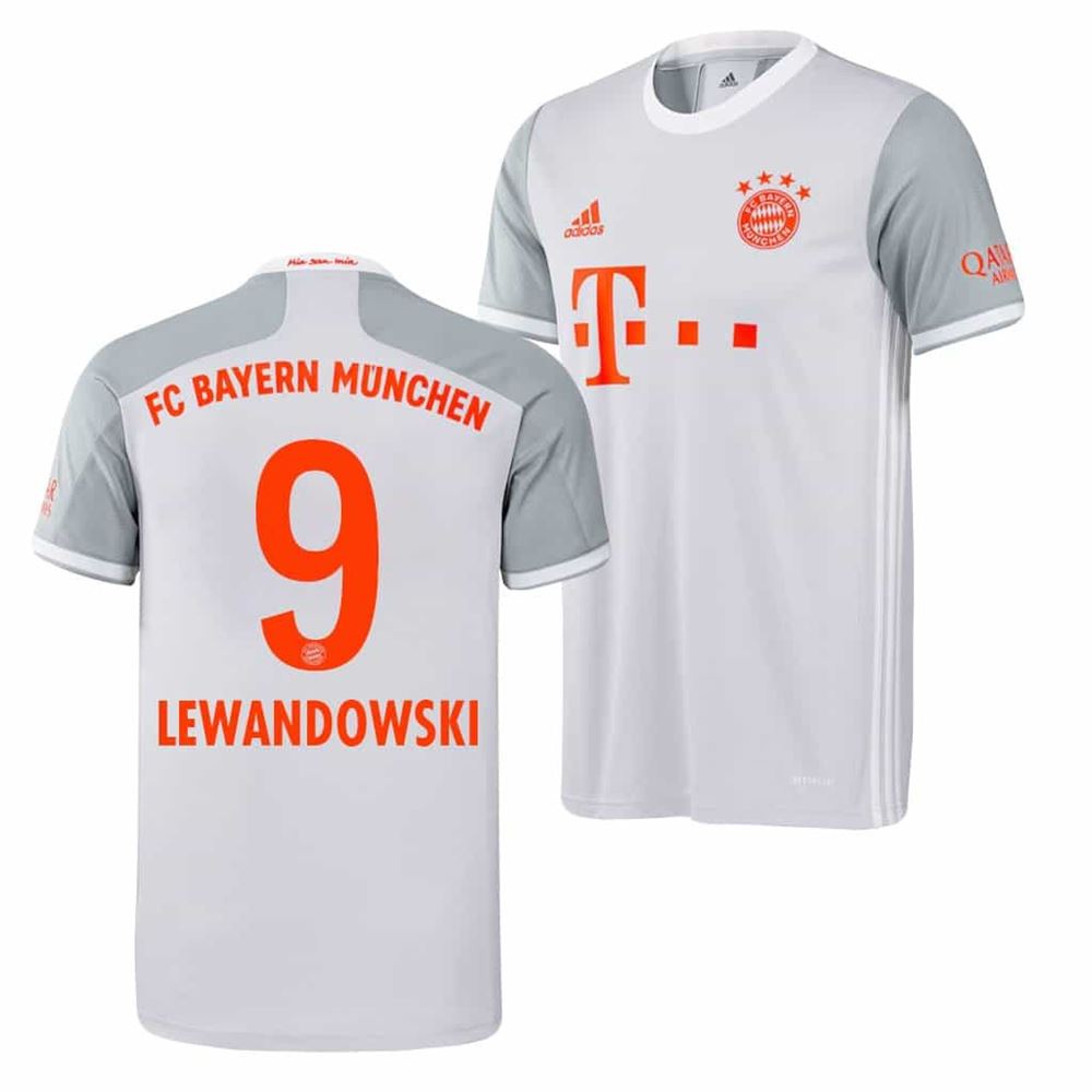 Robert Lewandowski Bayern Munich Away Jersey 2020 21 Tbd7F