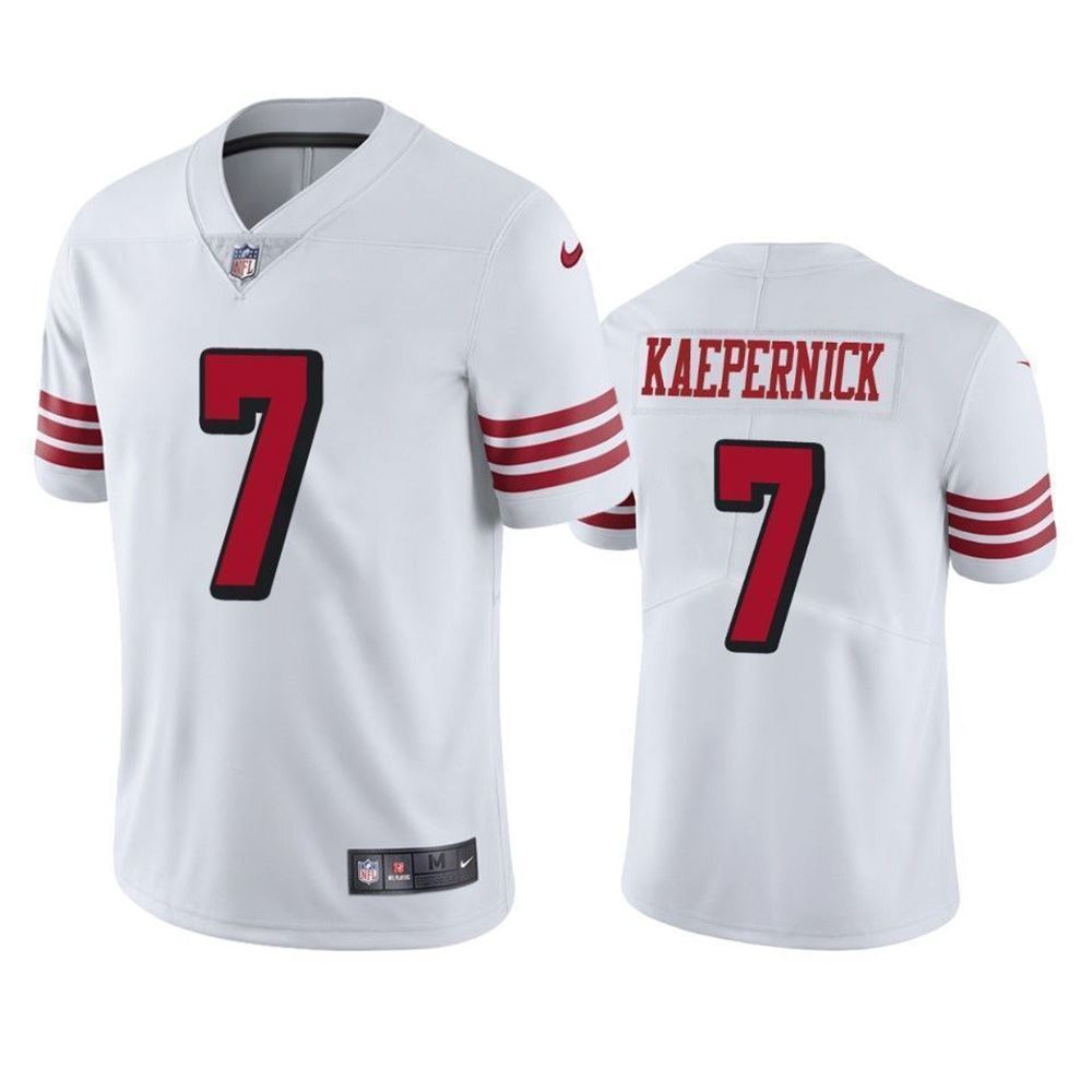 San Francisco 49Ers Colin Kaepernick Color Rush Limited White Mens Jersey jersey