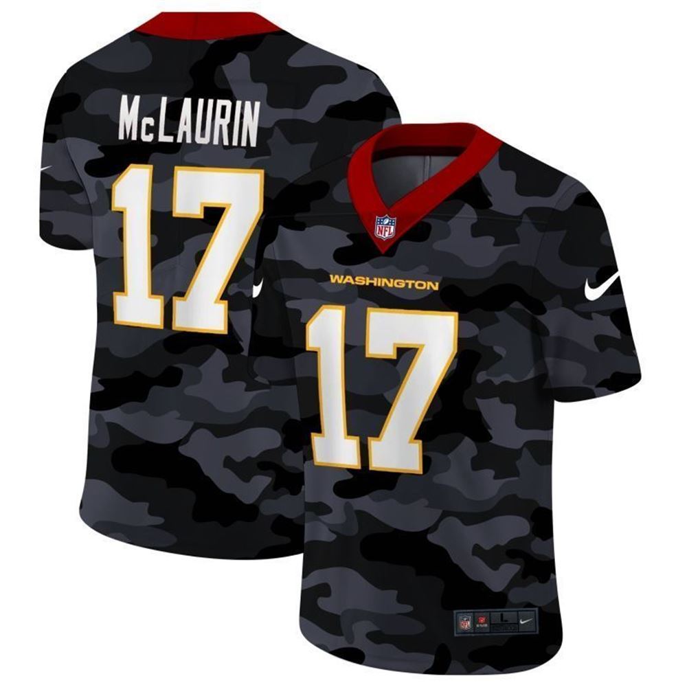 Terry McLaurin17 NFL 2021 Camo Black Jersey jersey arzSz