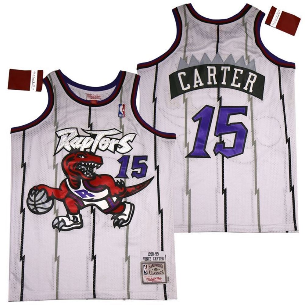 Toronto Raptors Vincent Carter15 Nba 2021 New Arrival White Jersey jersey
