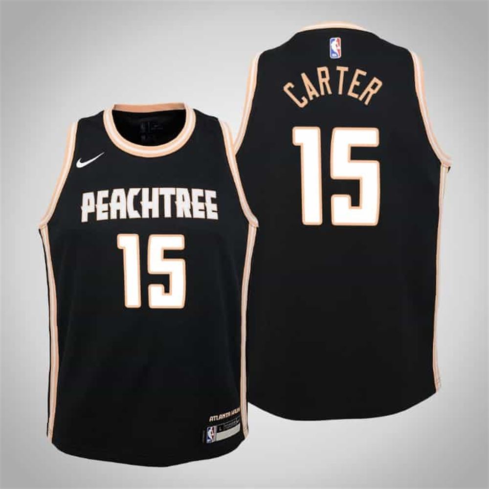 Vince Carter Hawks City Black 2019 20 Jersey