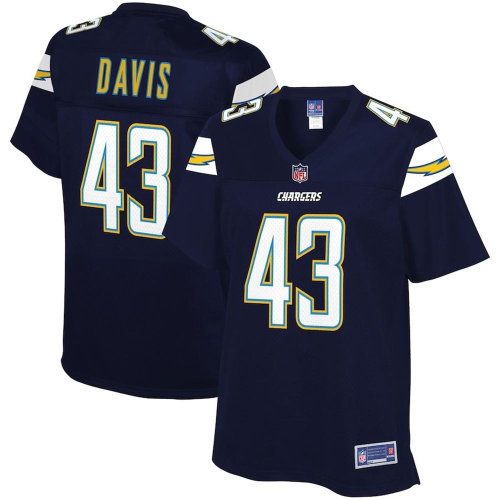 Woman Los Angeles Chargers Michael Davis Navy Player Jersey Gifts For Fans