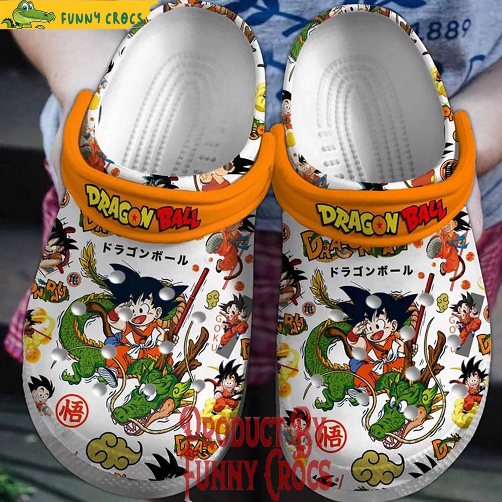 Songoku Childish Dragon Ball Crocs Shoes - Discover Comfort And Style Clog Shoes With Funny Crocs