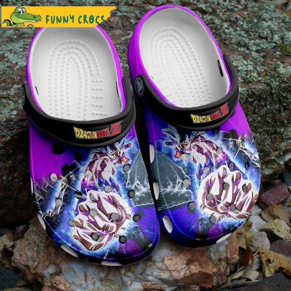 Songoku Infinite Instinct Dragon Ball Z Crocs - Discover Comfort And Style Clog Shoes With Funny Crocs