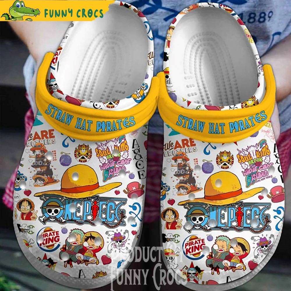 straw hat pirates one piece crocs discover comfort and style clog shoes with funny crocs