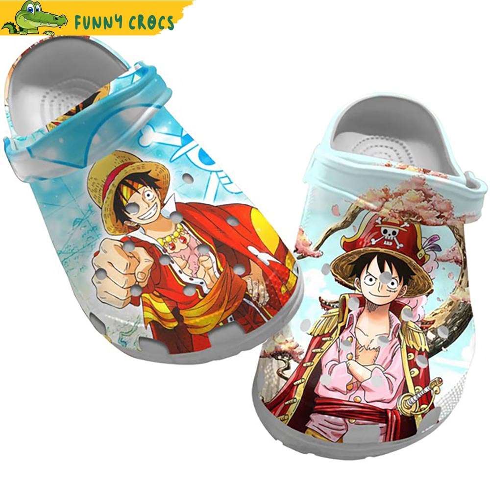 the pirate king monkey d. luffy one piece crocs clog shoes discover comfort and style clog shoes with funny crocs