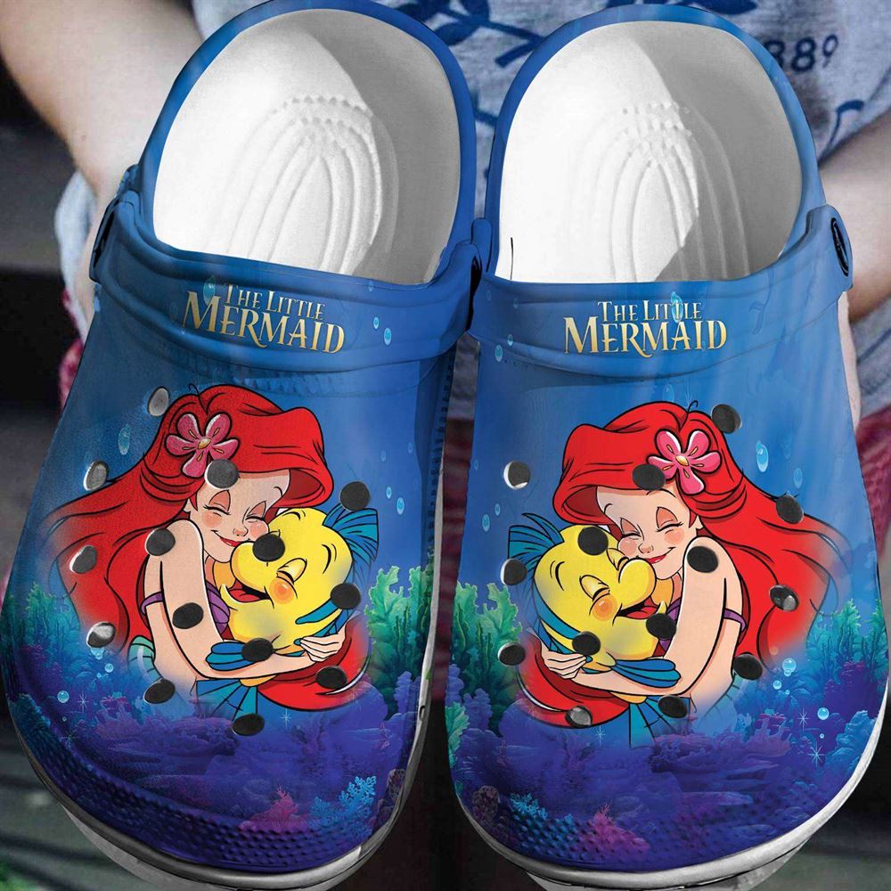 undersea adventure 3d clogs dive into style with ariel the little mermaid crocs