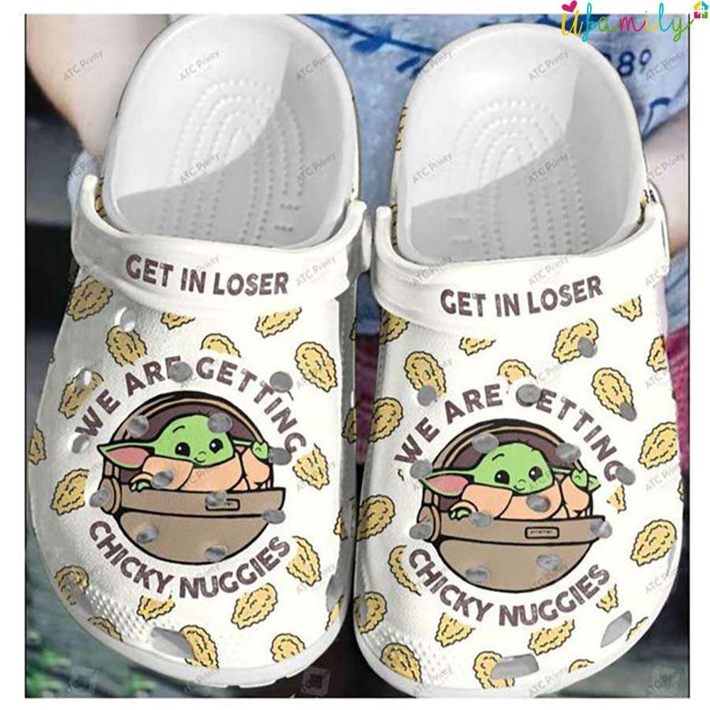 we are getting chicky nuggies baby yoda crocs discover comfort and style clog shoes with funny crocs