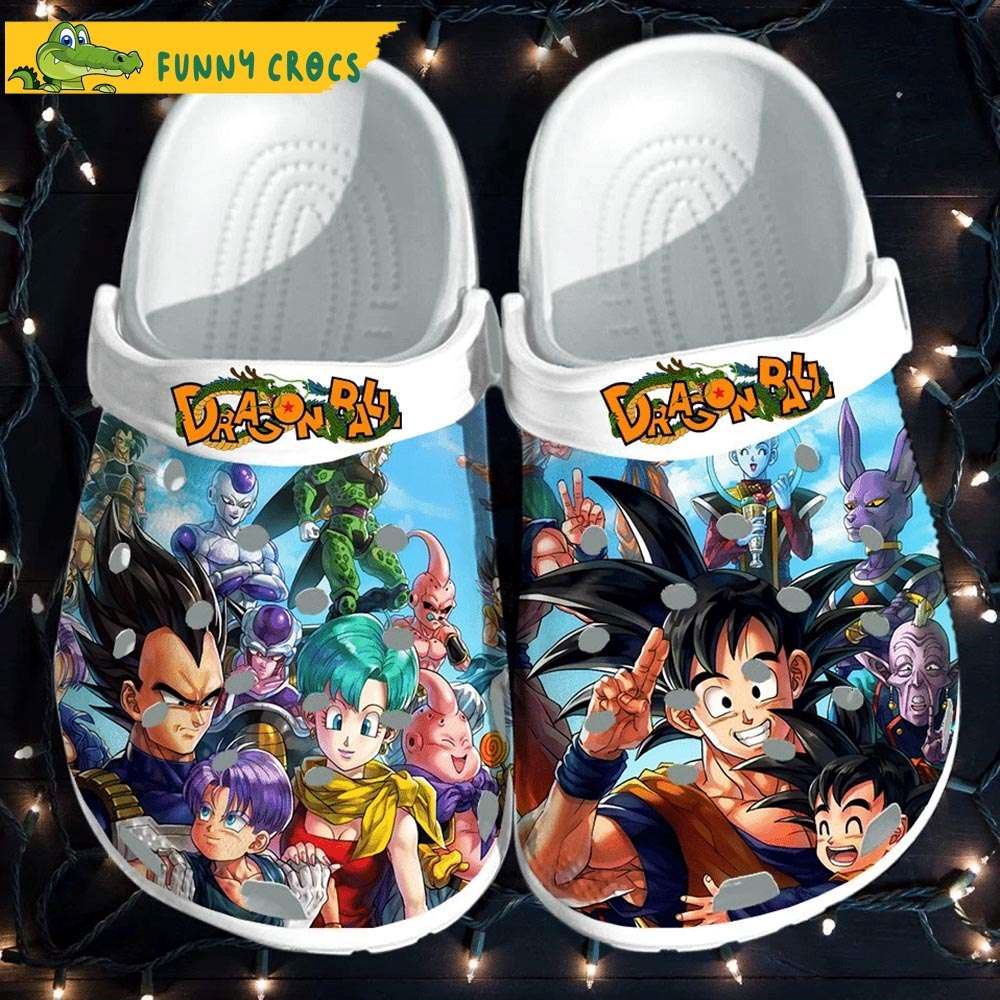 welcome back goku dragon ball z crocs clog shoes discover comfort and style clog shoes with funny crocs
