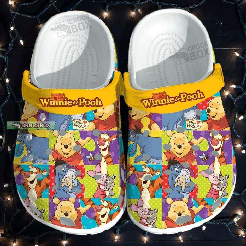 winnie the pooh characters crocs shoes