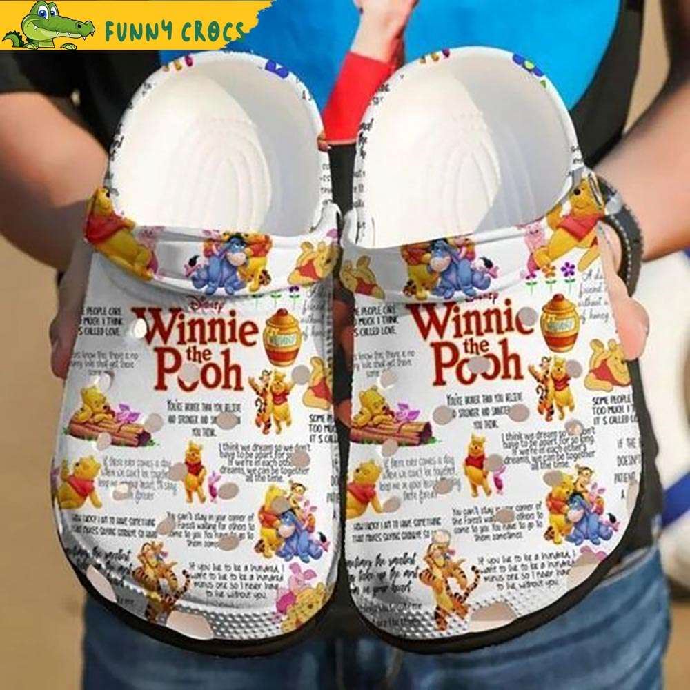 winnie the pooh disney crocs clogs discover comfort and style clog shoes with funny crocs