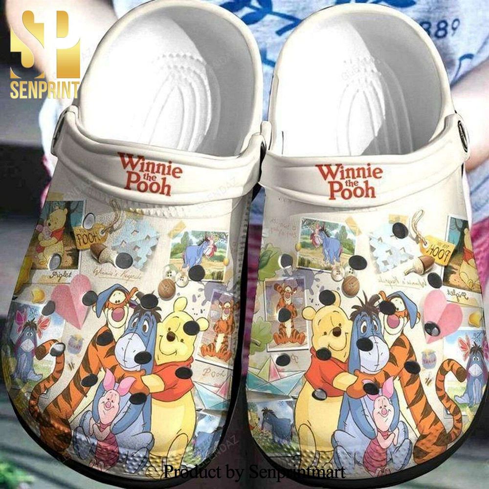 winnie the pooh personalized cartoon 7 gift for lover hypebeast fashion crocs crocband