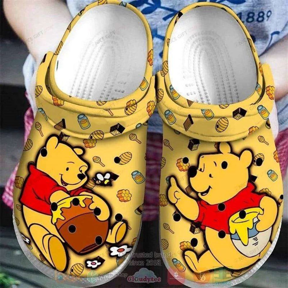 winnie the pooh refined crocs shoes comfortable footwear popular choice