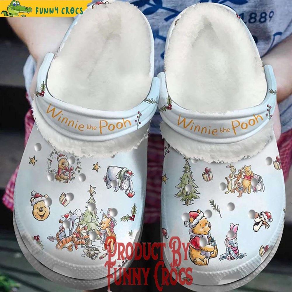 winter winnie the pooh christmas crocs discover comfort and style clog shoes with funny crocs