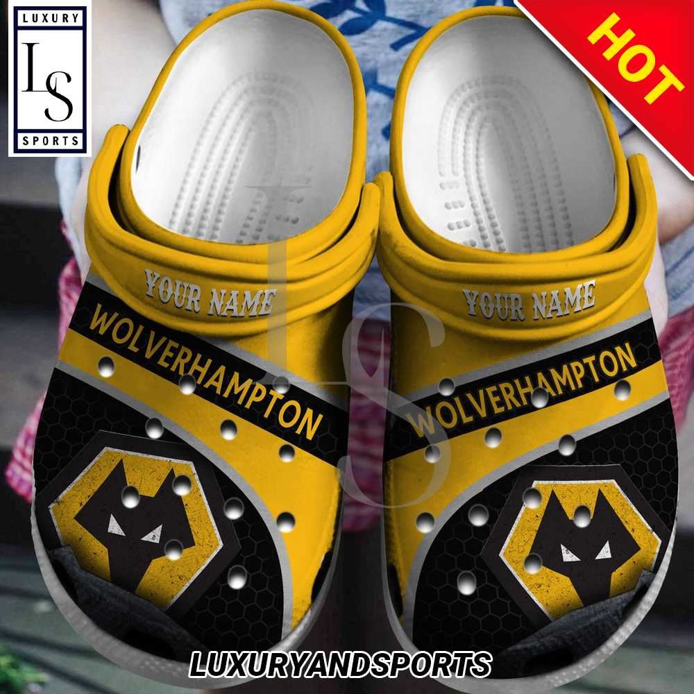 wolverhampton personalized crocs shoes gift for fan