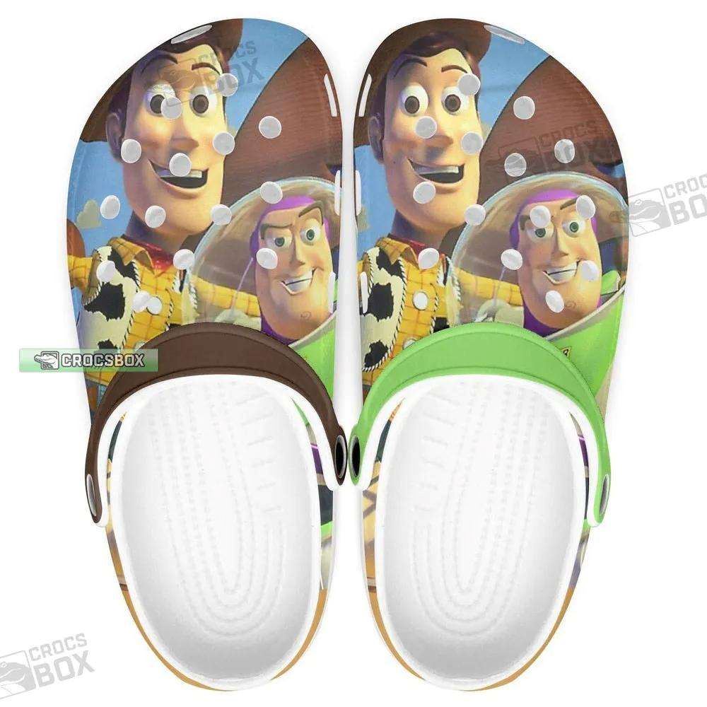 woody and buzz crocs toy story crocs shoes