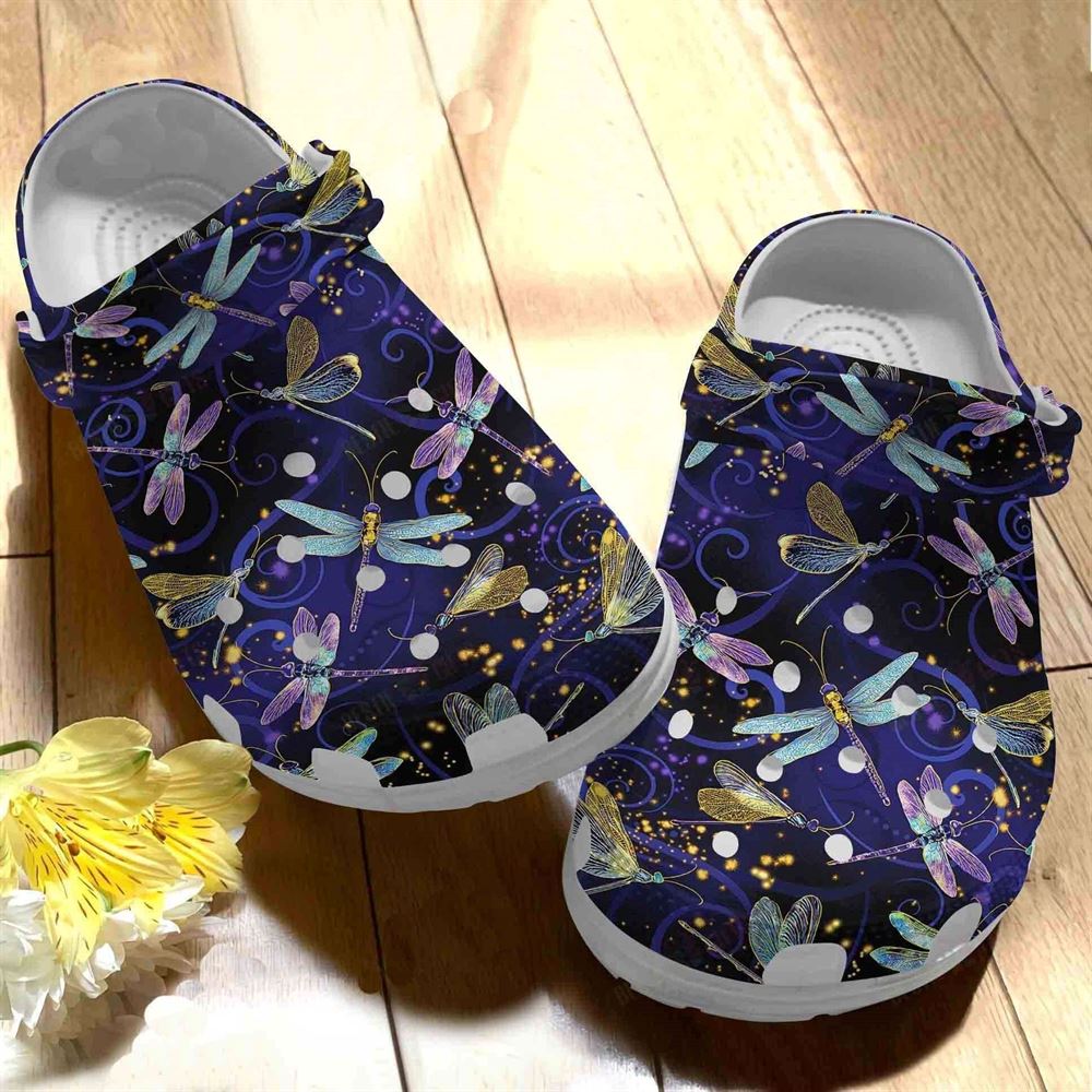 world of dragonflies clogs shoes gifts for birthday thanksgiving