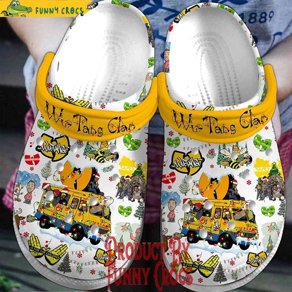 wu tang christmas crocs clogs shoes discover comfort and style clog shoes with funny crocs