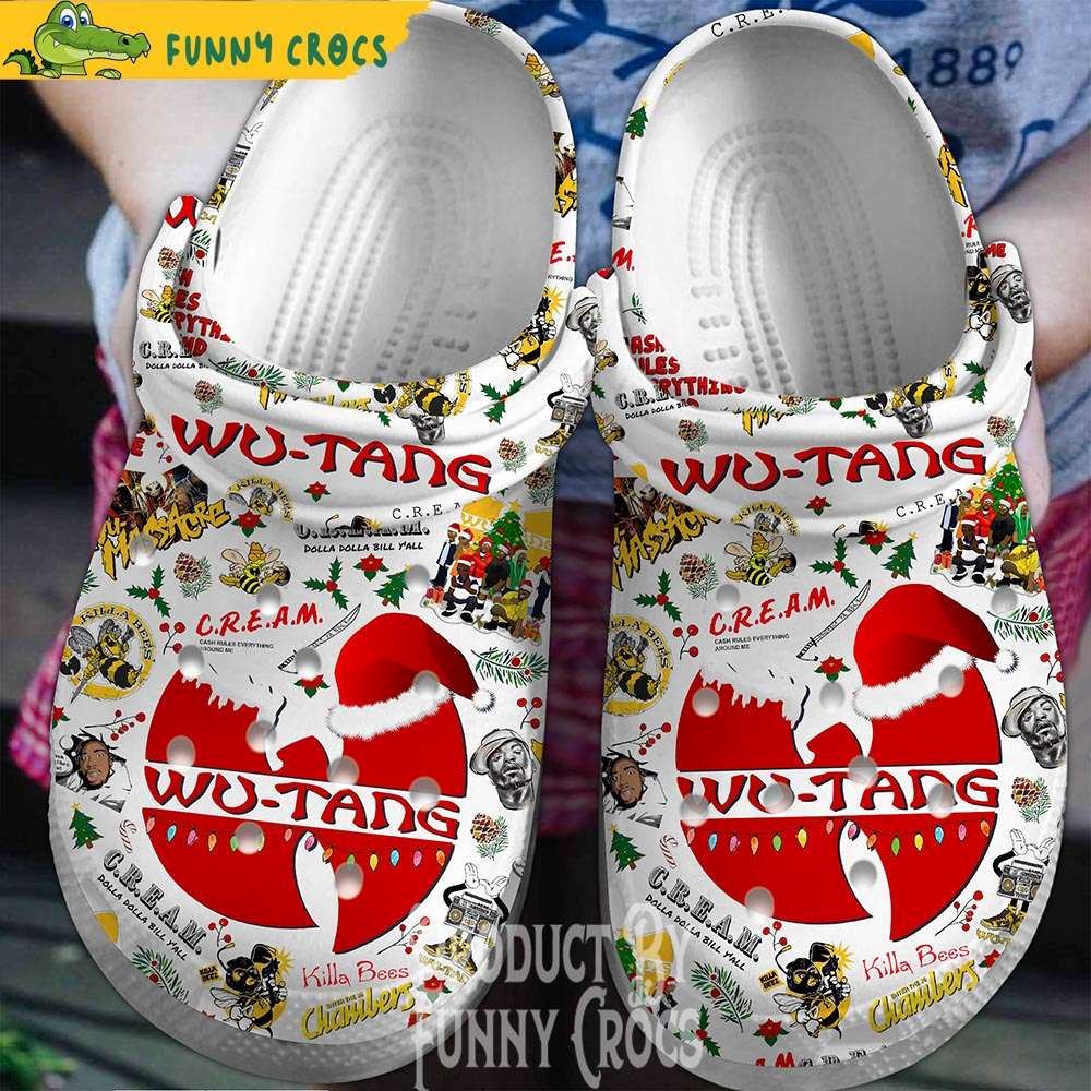 wu tang christmas crocs discover comfort and style clog shoes with funny crocs