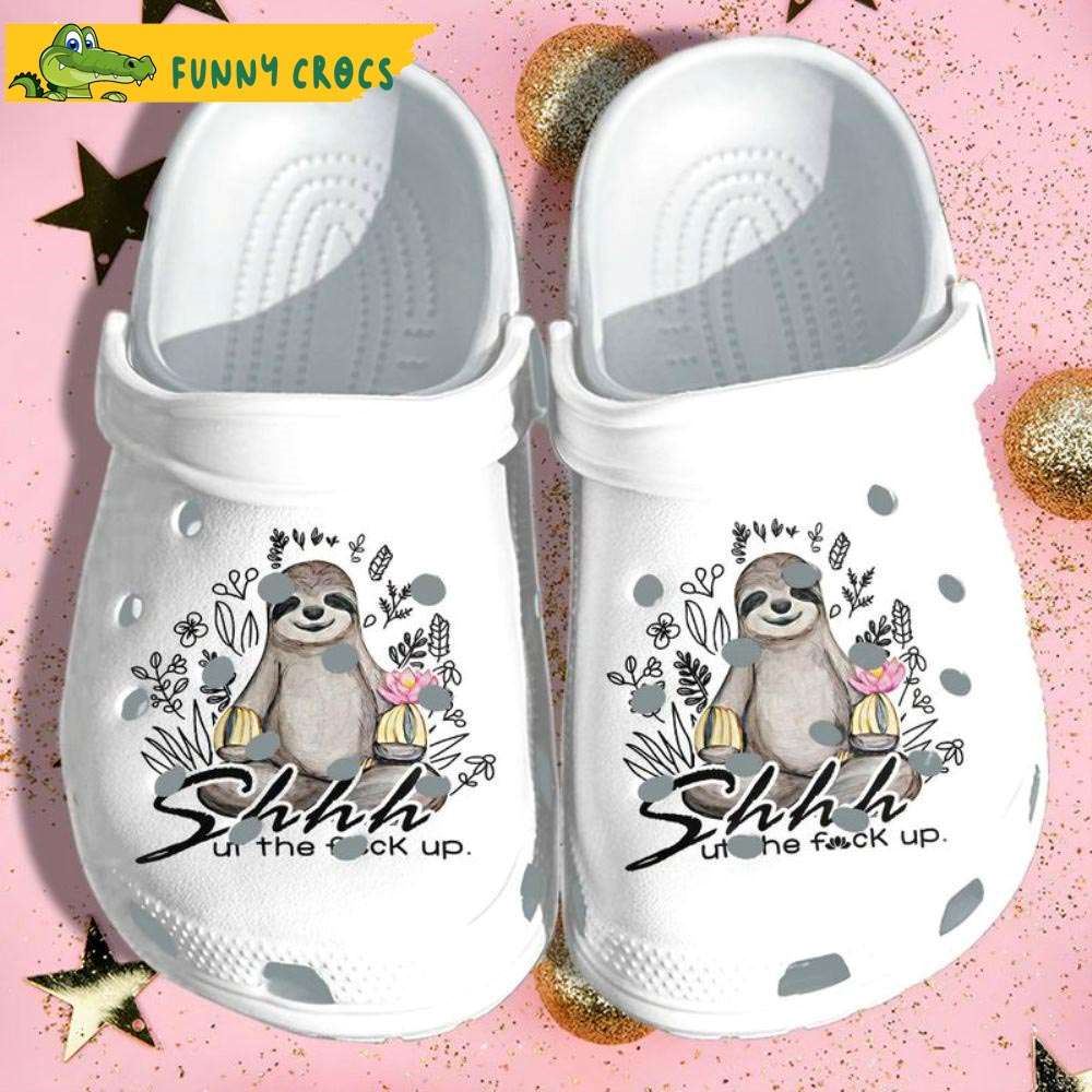 yoga sloth crocs discover comfort and style clog shoes with funny crocs