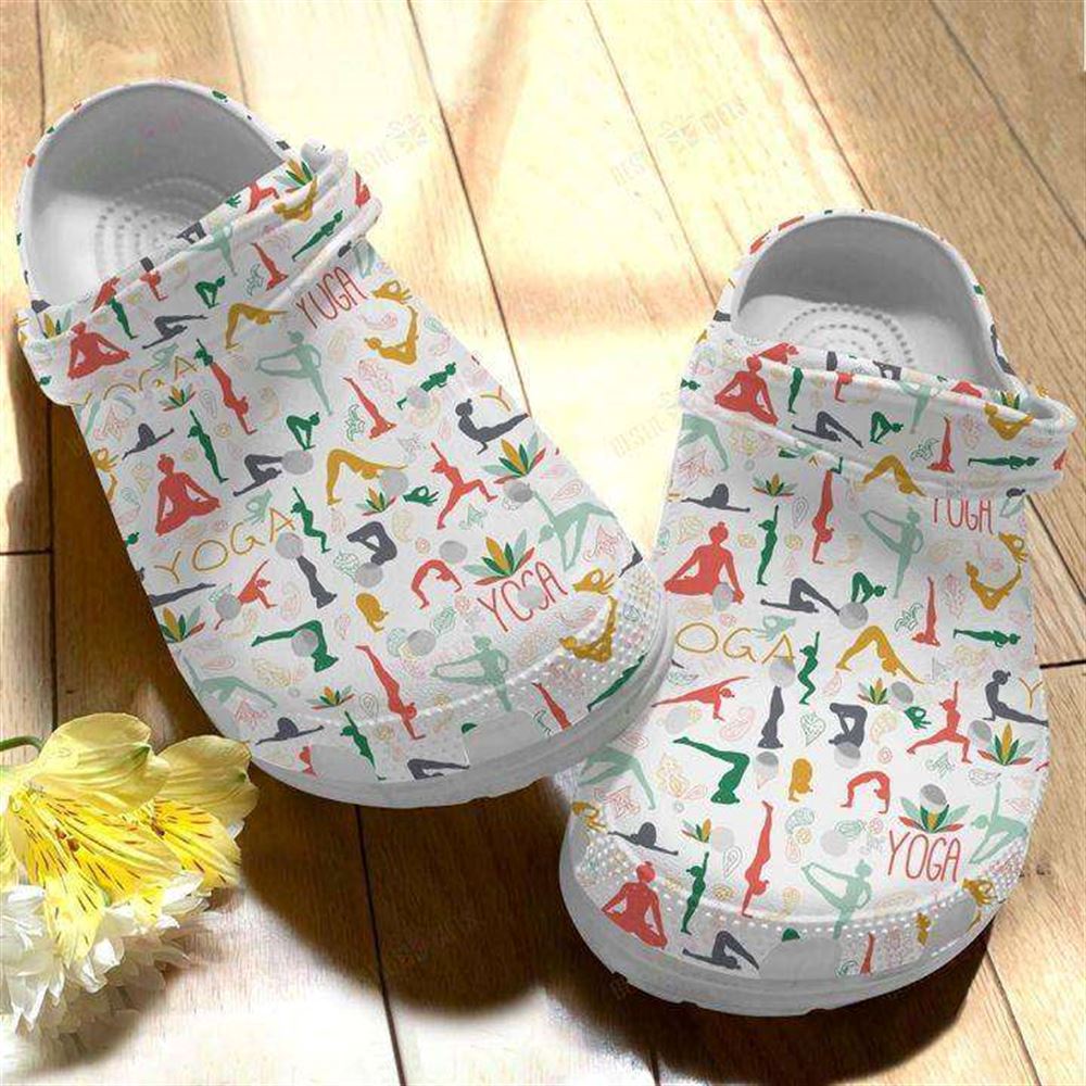 yoga white sole yoga girls crocs classic clogs shoes