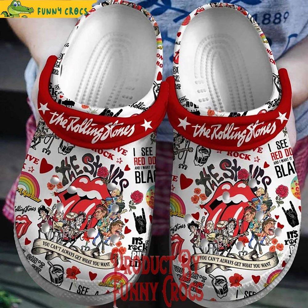you cant always get what you want the rolling stones crocs discover comfort and style clog shoes with funny crocs