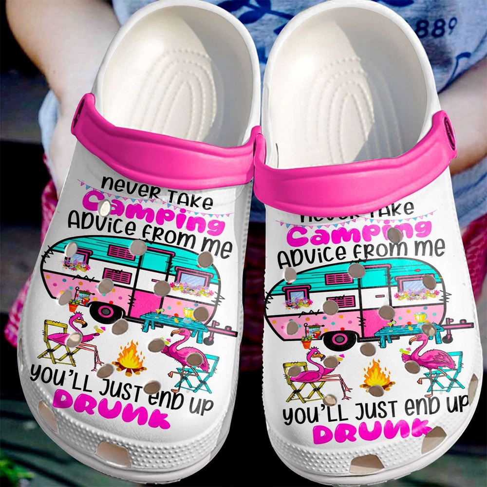 youll just end up drunk shoes %E2%80%93 flamingo drunk custom shoe birthday gift for women girl