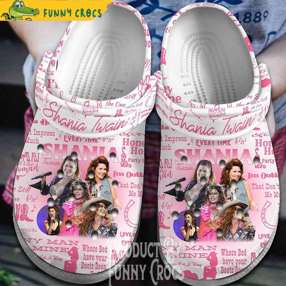 young shania twain music crocs discover comfort and style clog shoes with funny crocs