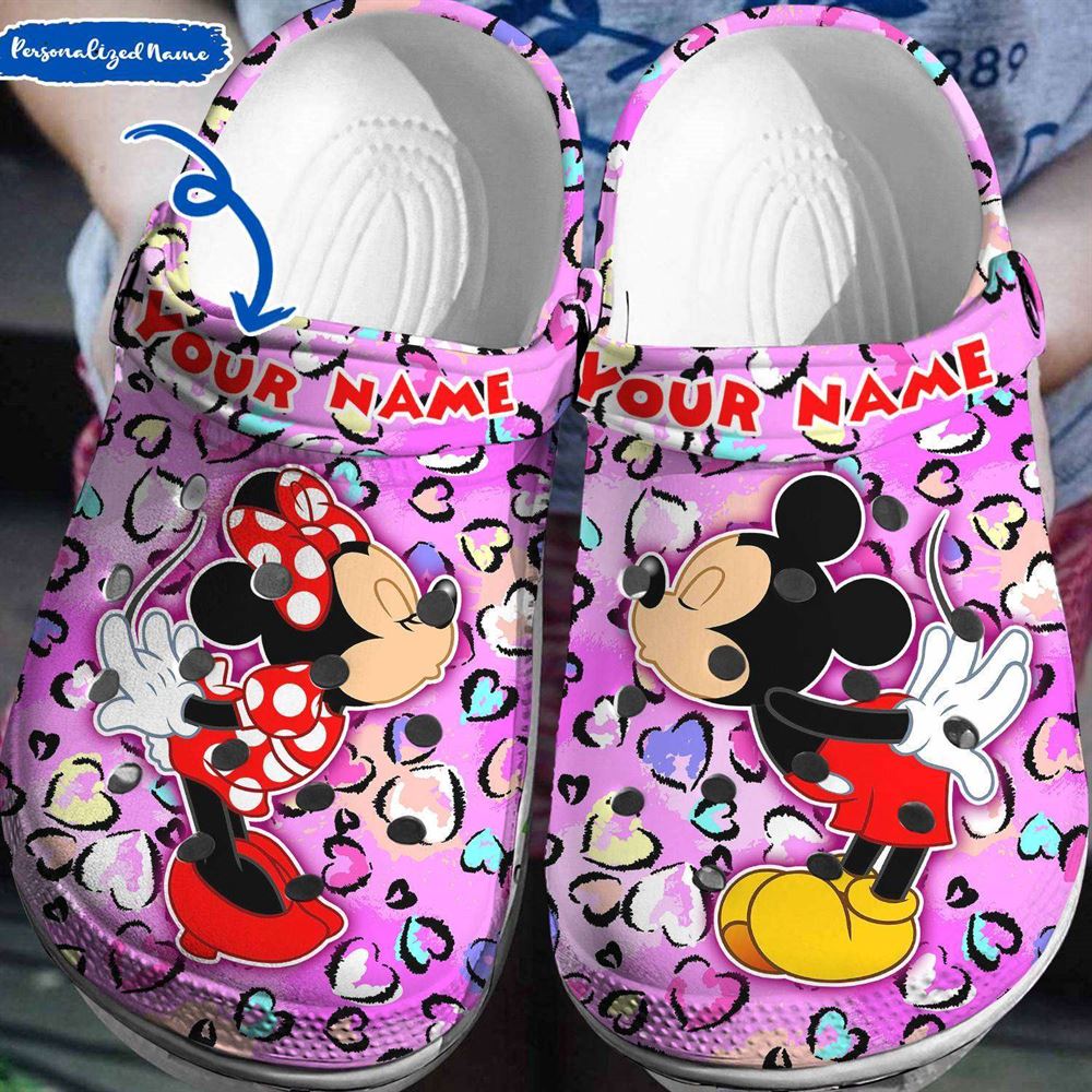 your disney adventure your personalized style mickey minnie crocs 3d clog shoes