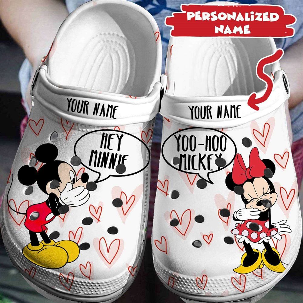 your signature disney magic personalized mickey minnie crocs 3d clog shoes
