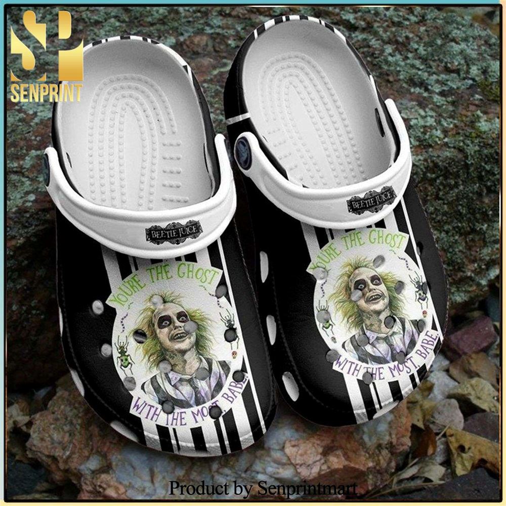 youre the ghost with we most babe halloween gift for fan classic water rubber crocs sandals