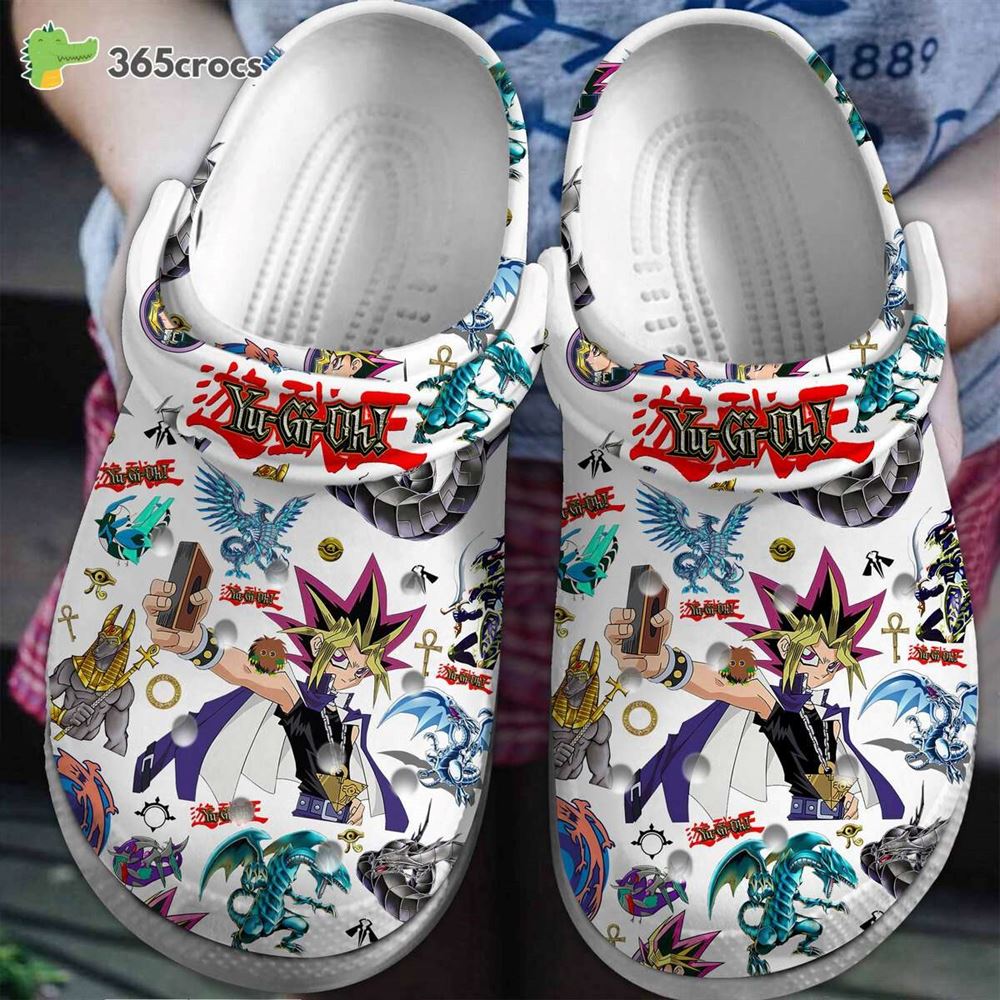 Yu Gi Oh Anime Game Magic Comfortable Crocs Clogs Shoes Collection Trend