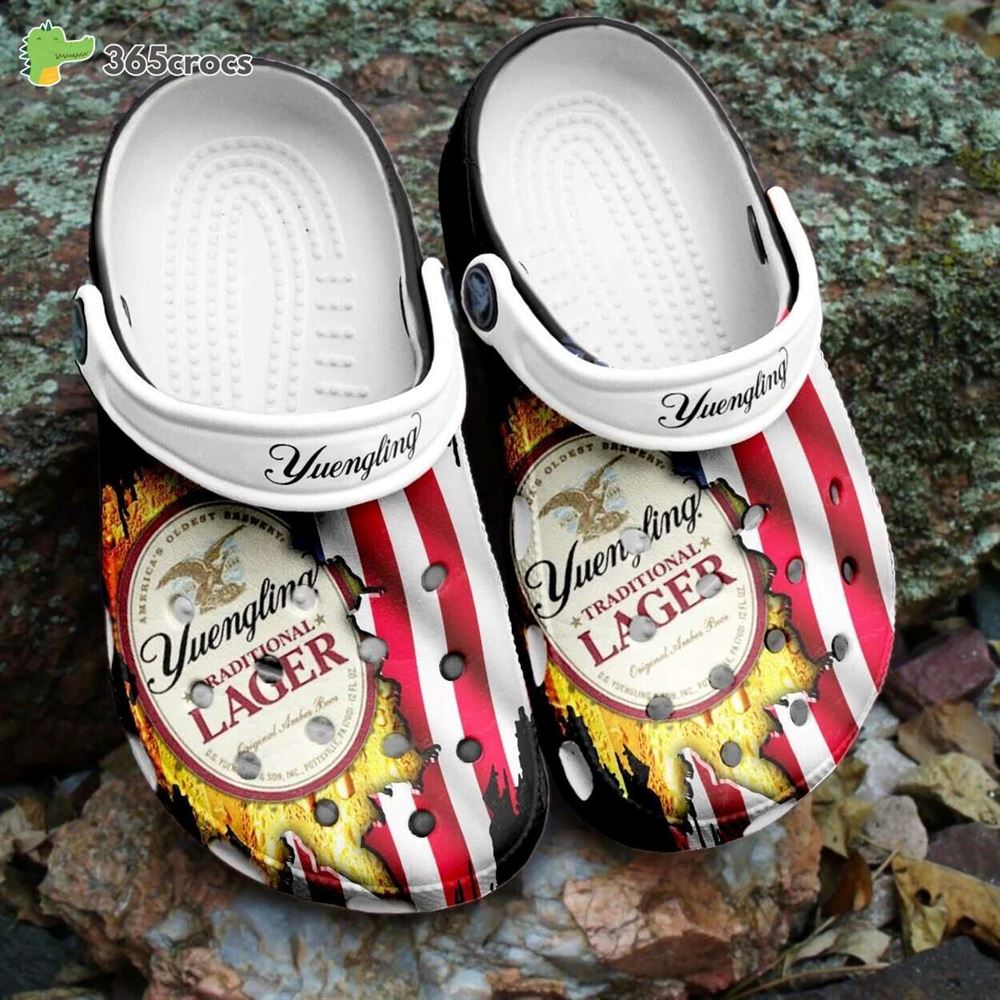 yuengling beer adults crocs shoes clogs comfortable