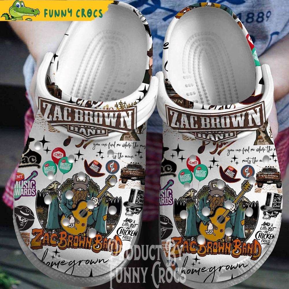 zac brown band tour music crocs discover comfort and style clog shoes with funny crocs