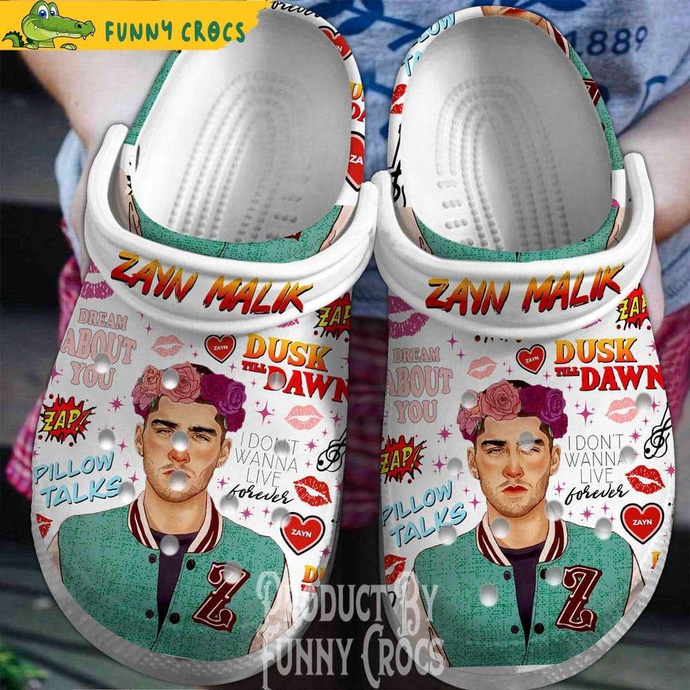 zayn malik young music crocs discover comfort and style clog shoes with funny crocs
