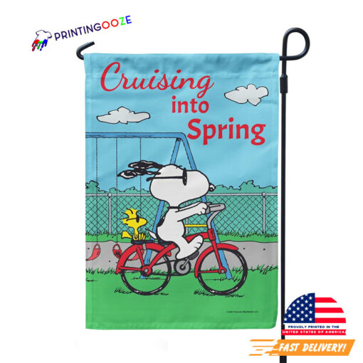 Peanuts Cruising into Spring Flag - Unleash Your Creativity