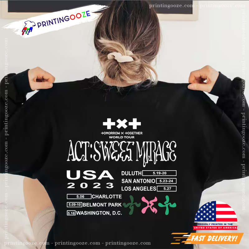 TXT The Name Chapter Temptation Shirt, Txt Concert Merch - Unleash