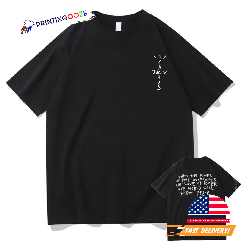 Cactus Jack Travis Scott, Astroworld Album Cover T-shirt - Unleash