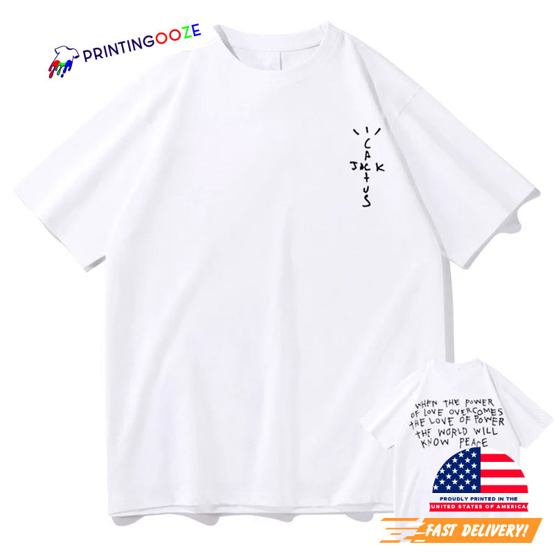 Cactus Jack Travis Scott, Astroworld Album Cover T-shirt - Unleash