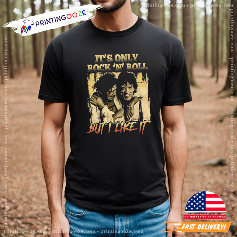 Vintage Mick Jagger And Keith Richards T-Shirt - Unleash Your