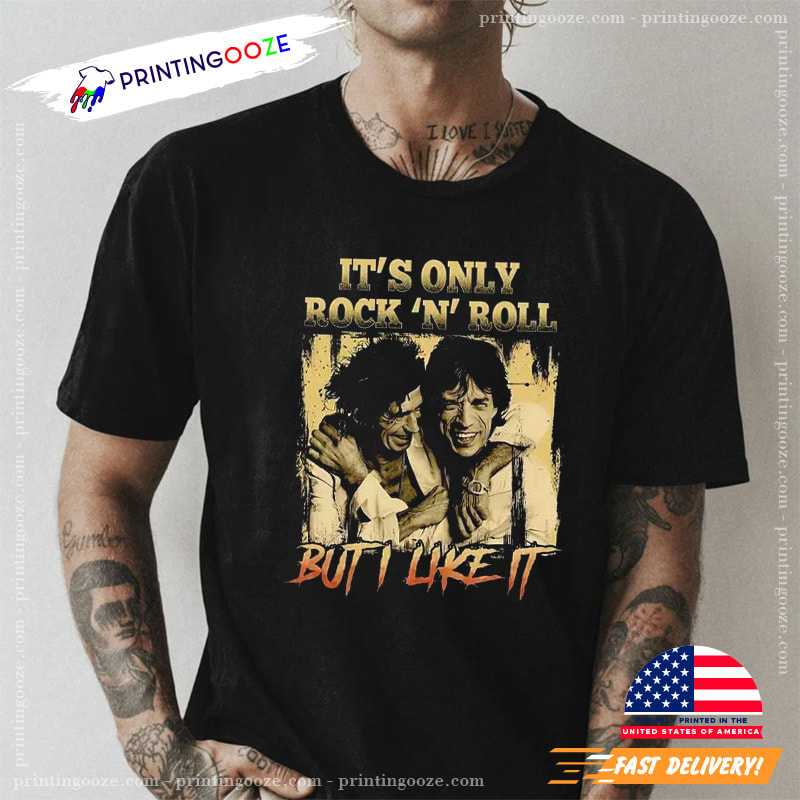 トップス KITH Mick Jagger LON Photo Vintage Tee L Vintage Mick Jagger And Keith Richards T-Shirt - Unleash Your