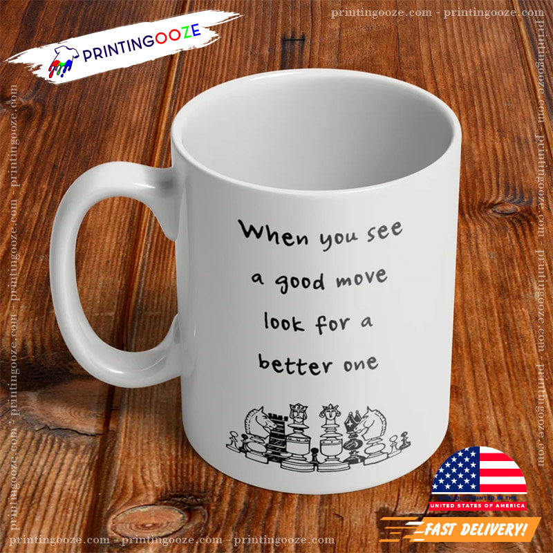 Chess Coffee Cup, Chess Player Gift - Unleash Your Creativity