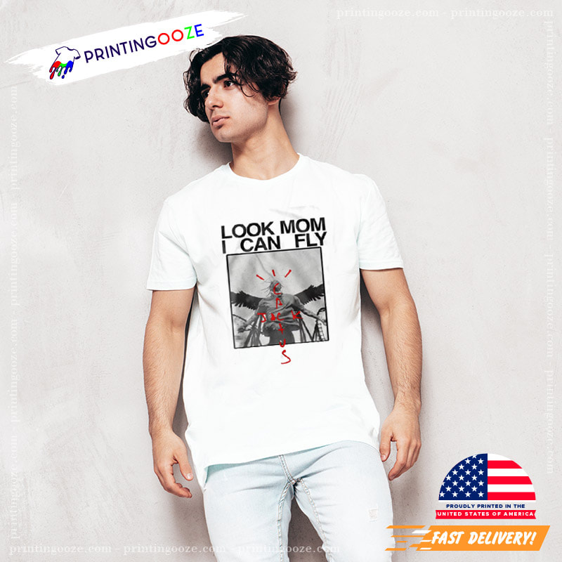 Look Mom I Can Fly Cactus Jack Unisex T-Shirt - Unleash Your Creativity